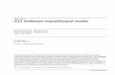 X11 Software Input/Output Guide - Avaya