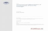 Title Chromosomal differentiation of schistosomes: what is ...