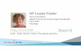 NP Louise Fowler - GP CME