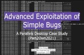 Advanced Exploitation of Simple Bugs