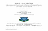 Water Level Indicator - Daffodil International University
