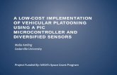 A LOW-COST IMPLEMENTATION OF VEHICULAR PLATOONING …