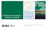 3D Elevation Program – Status for Hawaii