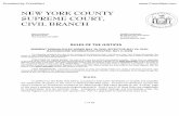NEW YORK COUNTY SUPREME COURT, CIVIL BRANCH