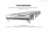 YORK Remote Air Cooled Condensers Model VCB, Engineering ...