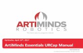 ArtiMinds Essentials URCap Manual - Universal Robots