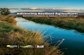 Advancing Resilient Agriculture
