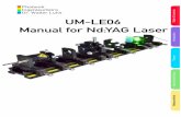 UM-LE06 Manual for Nd:YAG Laser - LUHS