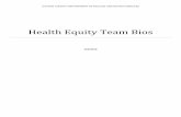 Health Equity Team Bios