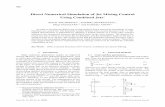 Direct Numerical Simulation of Jet Mixing Control Using ...