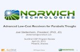 Advanced Low-Cost Receivers for Parabolic Troughs
