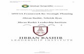 SPIVSA Framework for Strategic Planning Jibran Bashir ...