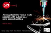 Joining dissimilar metals made possible with pulsed laser ...