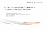 LTE Standard MQTT Application Note - Sixfab