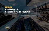 ESG, China & Human Rights