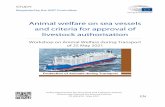 Research for ANIT Committee: Animal welfare on sea vessels ...