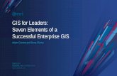 GIS for Leaders: Seven Elements of a Successful Enterprise GIS