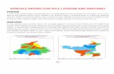 MONTHLY REPORT FOR JULY ( PUNJAB AND HARYANA)