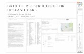 BATH HOUSE STRUCTURE FOR: HOLLAND PARK