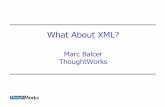What About XML - xtUML