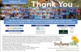 Sunﬂ ower Hill Wine & Painting Fundraiser Thank You Our ...