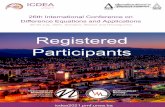 Registered Participants - icdea2021.pmf.unsa.ba