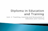 Diploma in Education and Training