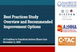Best Practices Study Overview and Recommended Improvement ...