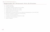 Appendix II: Prisoner Pro Se Forms - United States Courts