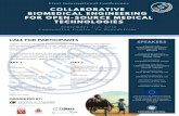 COLLABORATIVE BIOMEDICAL ENGINEERING FOR OPEN …