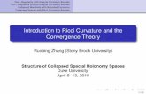 Introduction to Ricci Curvature and the Convergence Theory