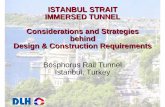 ISTANBUL STRAIT IMMERSED TUNNEL Considerations and ...