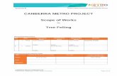 CANBERRA METRO PROJECT Scope of Works