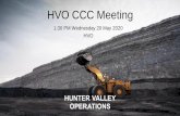 HVO CCC Meeting