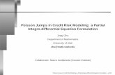 Poisson Jumps in Credit Risk Modeling: a Partial Integro ...