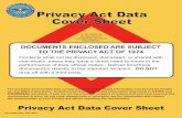 Privacy Act Data Cover Sheet - Army MWR