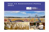 Year 1 Assessment Policy 2021