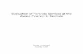 Evaluation of Forensic Services at the Alaska Psychiatric ...