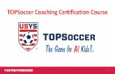 TOPSoccer Coaching Certification Course