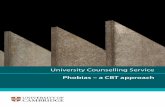 University Counselling Service Phobias – a CBT approach
