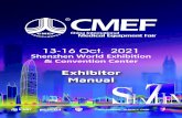 Exhibitor Manual CMEF AUTUMN 2021 (October 13-16, Shenzhen ...