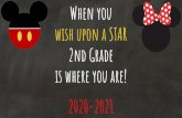 When you wish upon a STAR 2nd Grade