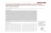 32 Factorial Design for Optimization of HPLC-UV Method for ...