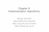 Chapter 6 Implementation Algorithms