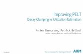 Improving PELT Decay Clamping vs Utilization Estimation