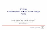 IN5240 Fundamentals of RF Circuit Design Part 2