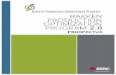 Bakken Production Optimization Program Prospectus