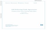 Self-Enforcing Trade Agreements - World Bank