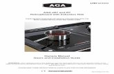 AGA eR7 and R7 Hotcupboard with Induction Hob