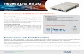 RS2000 Lite DS 3G - catalogo.castecnologia.com.br